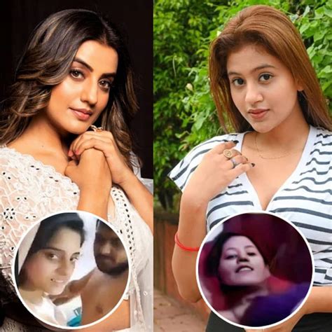 Mms Leaked Before Akshara Singh And Anjali Arora These Bhojpuri Actresses Private Moments