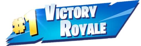 Victory Royale Fortnite Png Fortnite Victorious Logo