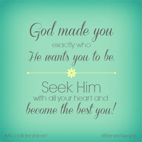 God Made You Exactly Who He Wants You To Be Bible Verses Quotes Sign