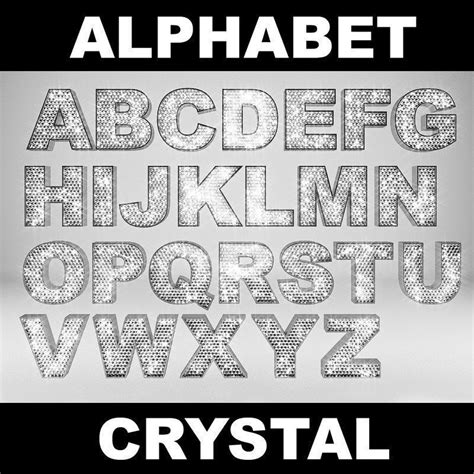 Alphabet 3d Model Please Note That The 3d Model Database Is Only A