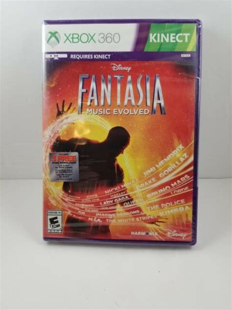 Disney Fantasia Music Evolved Kinect Xbox 360 Brand New Ebay
