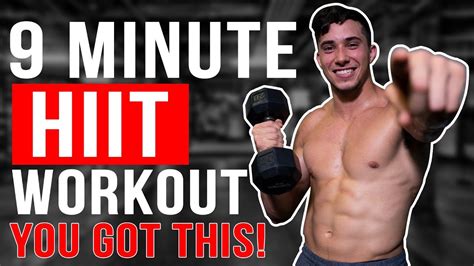 Minute Full Body Single Dumbbell Hiit Workout Youtube