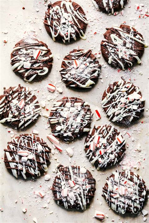 Triple Chocolate Peppermint Cookies Recipe Blogpapi