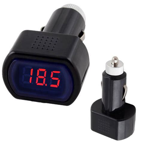 8 30v Car Voltmeter Portable Digital Monitor Car Voltmeter Tester Lcd