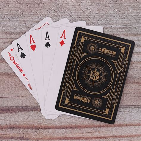 Custom Playing Cards Front And Back Printing Puzzle Manufacturers