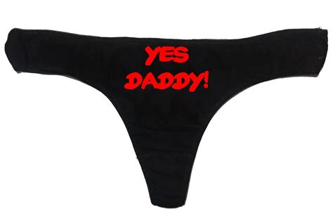Yes Daddy Funny Panties Womens Underwear Funny Etsy