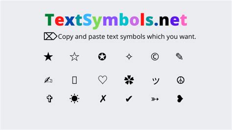 Dot Text Symbols