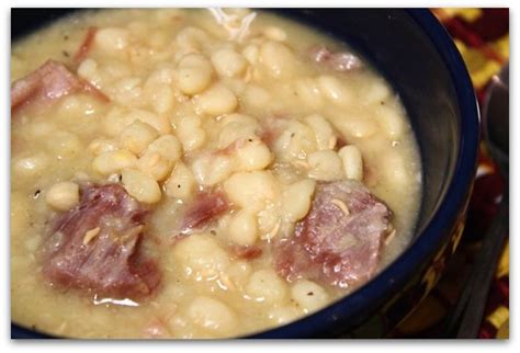 A great way to use leftover white rice, too. Grandma Honey: Crockpot Northern Beans and Ham
