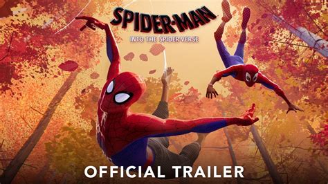 SPIDER MAN INTO THE SPIDER VERSE Official Trailer HD YouTube
