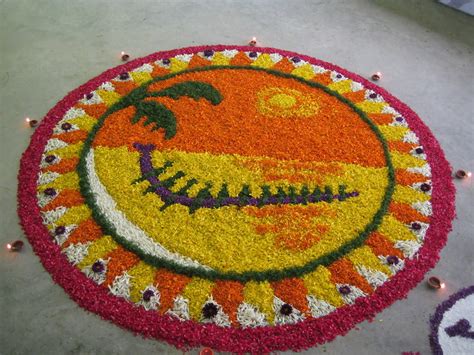 Ended up seeing very small #pookalams unlike the on. Happy Onam | Flickr - Photo Sharing!