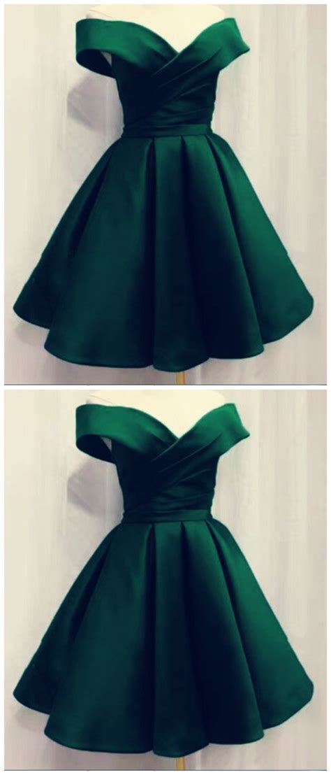 Short Emerald Green Homecoming Dresses For Prom Party By Ai Prom