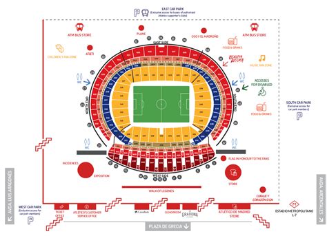 How To Get To The Cívitas Metropolitano Official Atlético De Madrid