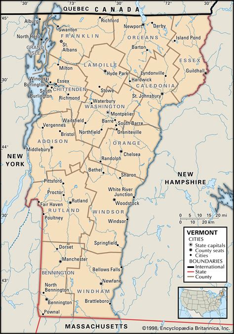 Vermont Capital Population History And Facts Britannica