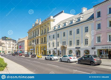 In The Streets Of Linz In Austria Editorial Image Image Of History Austria