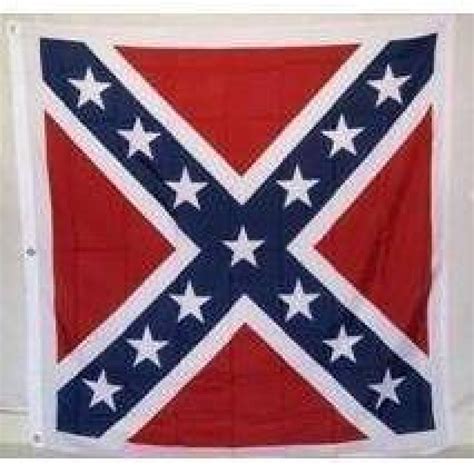 Confederate Cavalry Battle Flag 32x32 Cotton Ultimate Flags