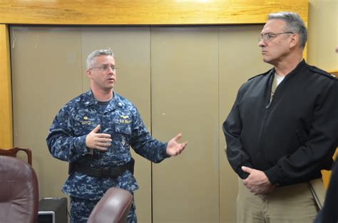 Navy Region Southeast Commander Visits Jb Charleston Joint Base