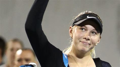 Tennis 2020 Amanda Anisimova Australian Open Return Dad’s Death Herald Sun