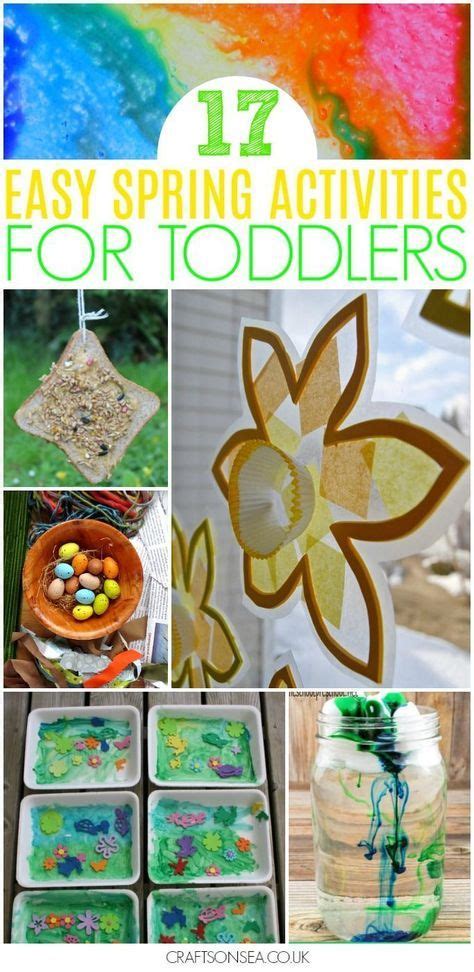 40 Fun And Easy Spring Activities For Toddlers Spring Activities