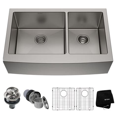 Kohler Vault Smart Divide Undermount Stainless Steel 36 In Double