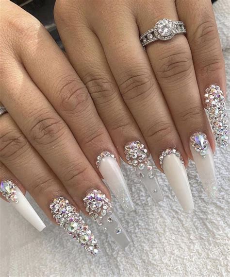 Pin By Alexis Asare Akonnor On Nailed It In 2020 Bling Acrylic Nails Nails Design With