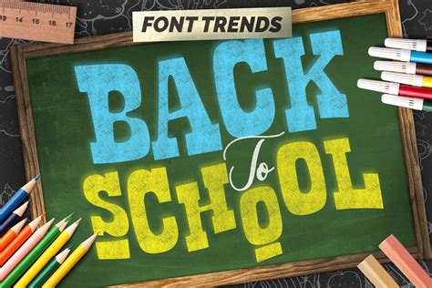 15 Back To School Fonts Blog Fontplanet
