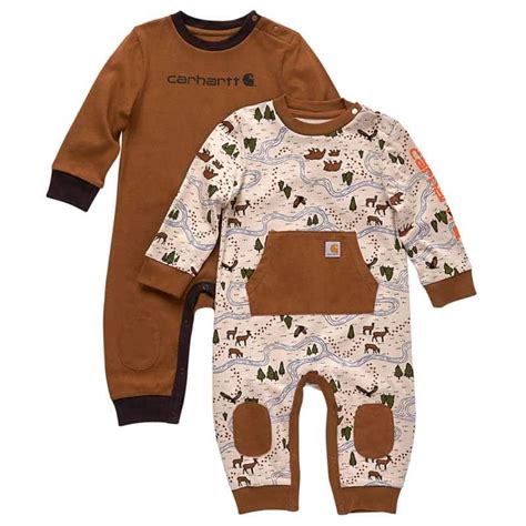 Boys Long Sleeve Outdoor 2 Piece Coverall Set Infant Baby Boy Sets