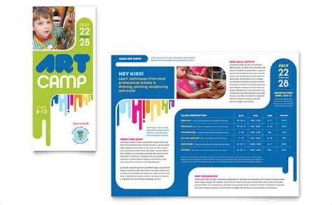 Free 20 Summer Camp Brochures In Psd Vector Eps