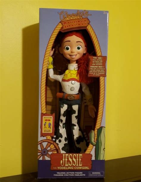 Disney Toy Story Jessie The Yodeling Cowgirl 15” Pull String Talking