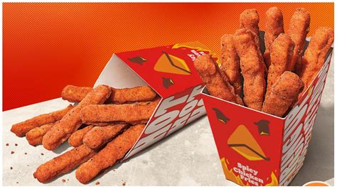 Burger King Spicy Chicken Fries Release Date New Menu Products And