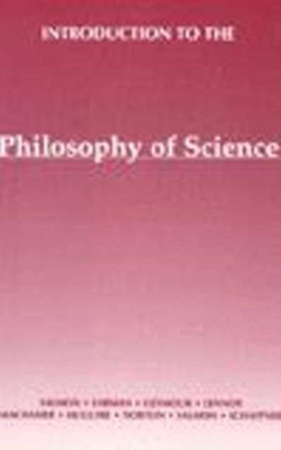 Introduction To The Philosophy Of Science By Clark Glymour Merrilee H