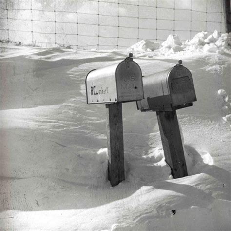 Mailboxes In The Snow Country Mailbox Rural Mailbox Modern Craftsman