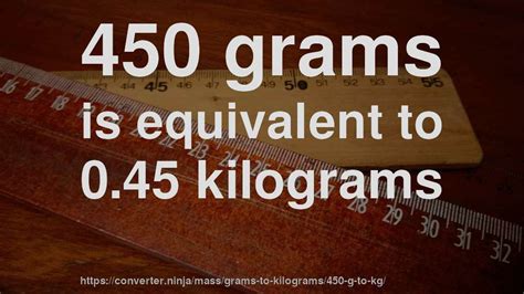 450 G To Kg How Much Is 450 Grams In Kilograms Convert