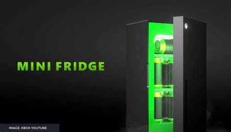 Microsoft Xbox Series X Shaped Mini Fridge Was Unveiled
