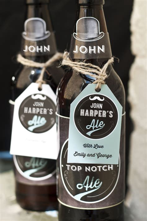The tag has several handcrafted beers, on the other hand, use different labels because they try different editions. Personalised Printable Beer Labels in 2020 | Beer label ...