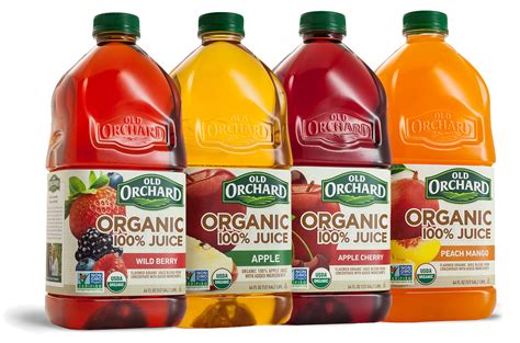 New Line Old Orchard 100 Organic Juices Old Orchard Brands