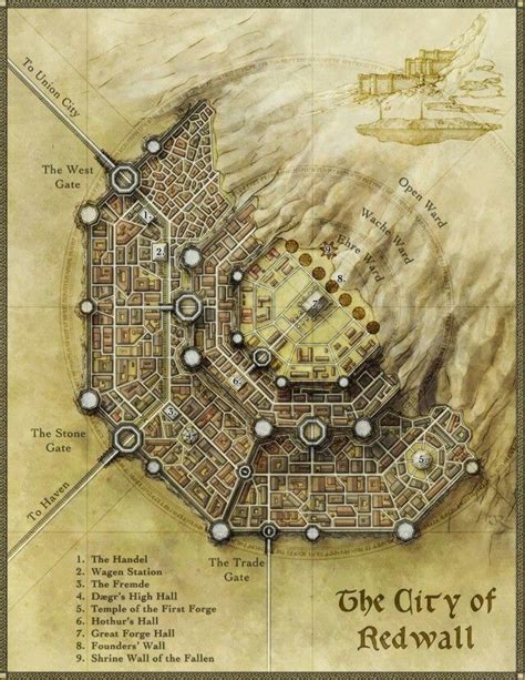 Redwall Steampunk City Fantasy City Map Fantasy Map