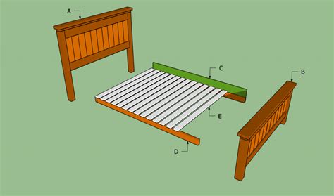 How To Build A Queen Size Bed Frame Howtospecialist How To Build