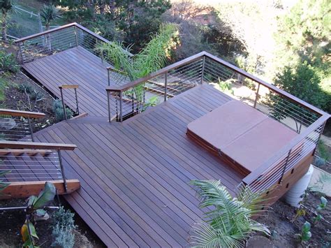 Hillside Sloped Backyard Deck Ideas Dalila Clemons