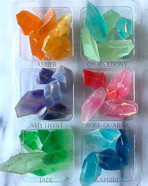 Kohakutou Gemstones Japanese Candy Candy Crystals Vegan Etsy