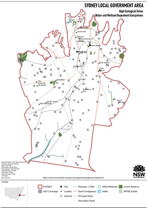 Shellharbour * these lgas span across two or more statistical areas. High Ecological Value Waterways and Water Dependent ...