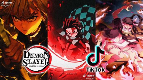 Demon Slayer Tiktok Compilation Kimetsu No Yaiba Tik Tok Funny Sad