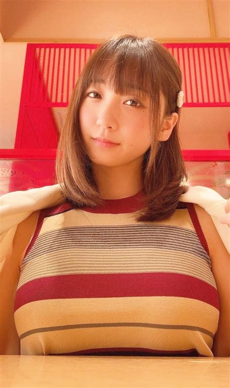 Wearing Clothes Japanese Girl Big Tits Striped Top Kawaii Cosplay