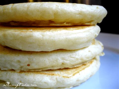 Fluffy Homemade Pancakes Amusing Foodie