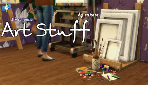 Sims 4 Artist And Painter Cc Clothes Art Clutter And Mods Fandomspot