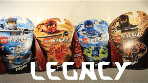 Lego Ninjago Legacy Kai Cole Zane And Jay Spinners Speed