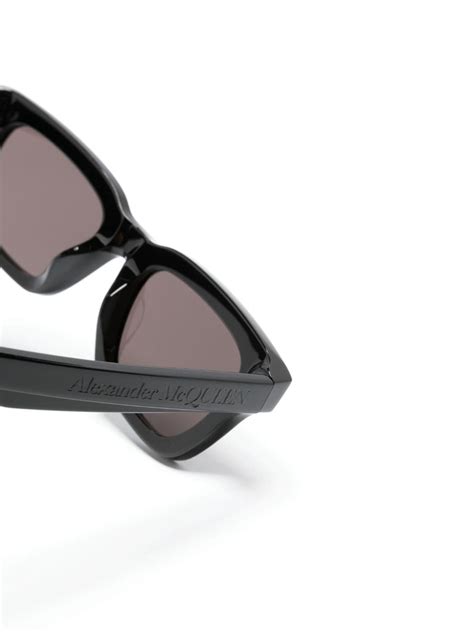 Alexander Mcqueen Eyewear Square Frame Sunglasses Farfetch