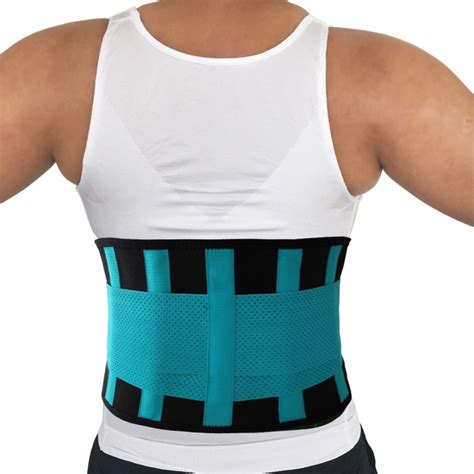 Men Women Adjustable Waist Support Belt Lumbar Back Support Exercise