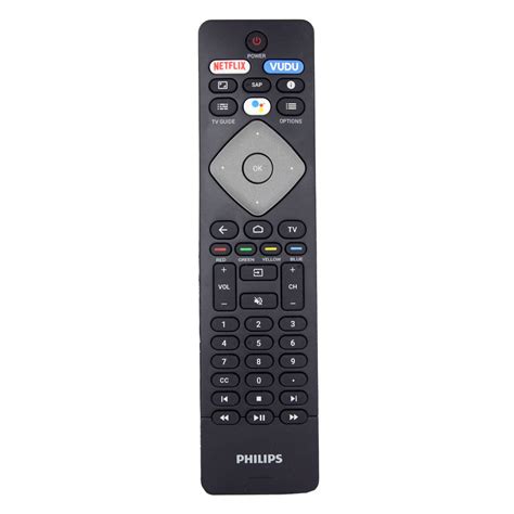 Genuine Philips Nh800up 4k Uhd Smart Tv Remote Control Used