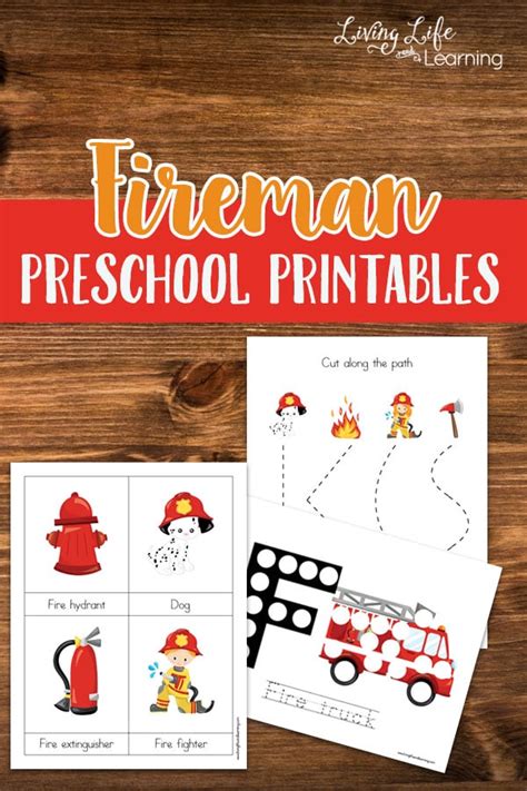 Coloring coloring pages fireman sam. FREE Fireman Preschool Printables
