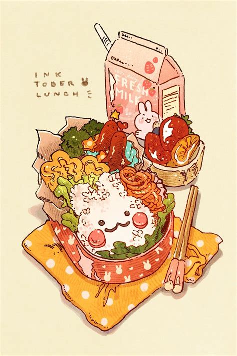 Cute Japanese Food Drawing Food Cartoon Food